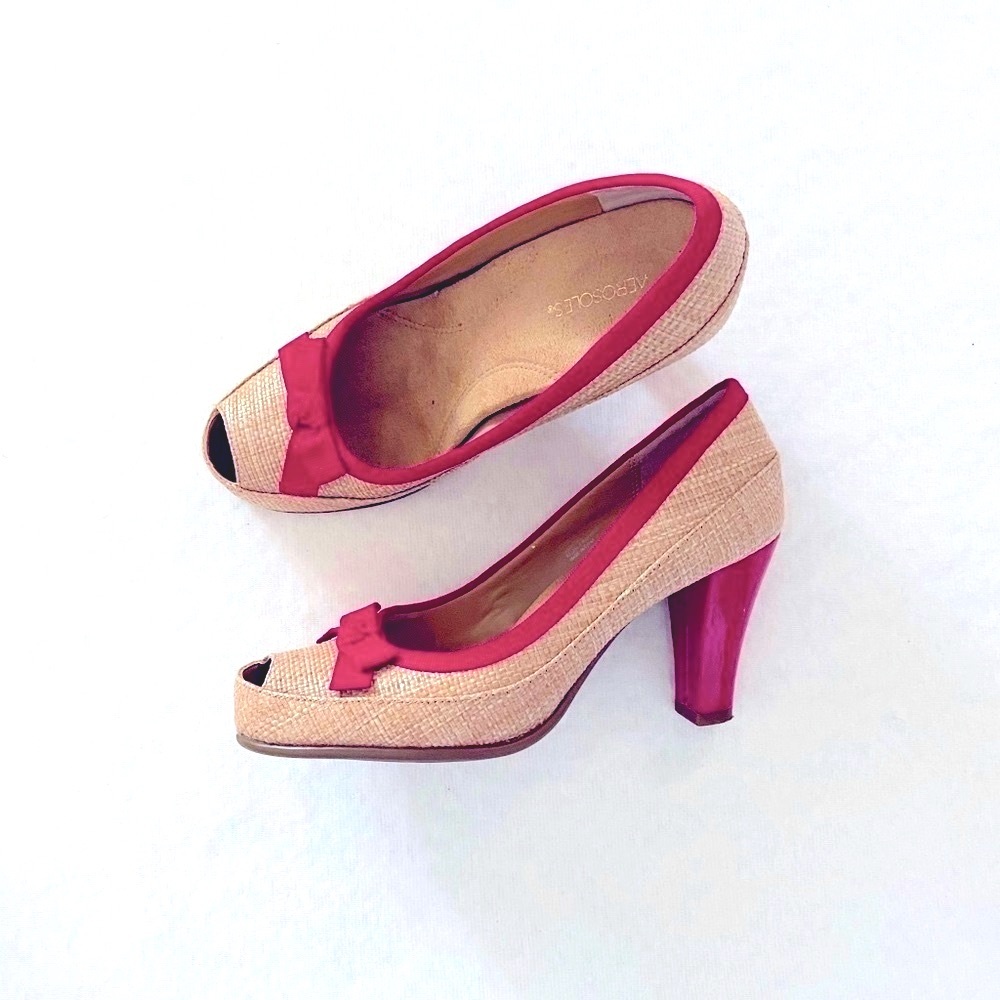 Aerosoles Benefit Peep Toe Heels ❤️